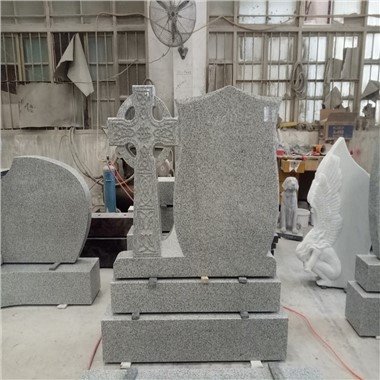 Dub Granite Upright Headstones
