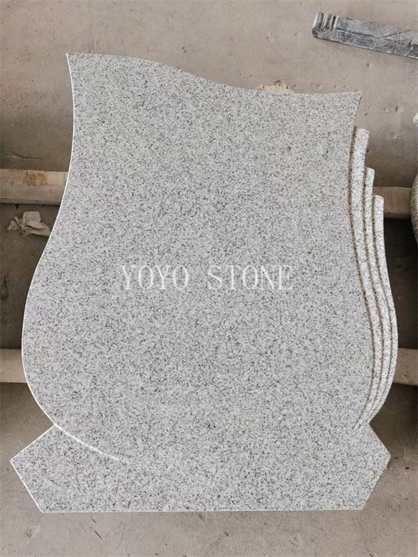 granite double headstone