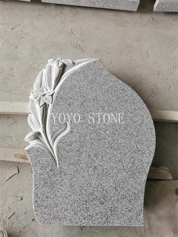 Lub teeb Grey Granite Tombstone