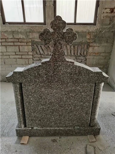 Headstone Nrog Cross Designs