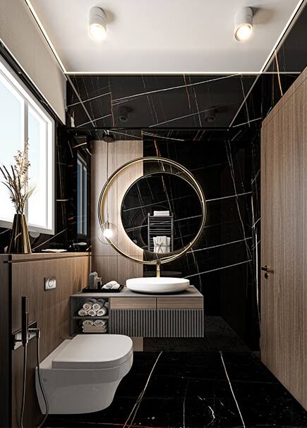 Nero St Laurent Marble flooring Nero St Laurent Marble flooring
